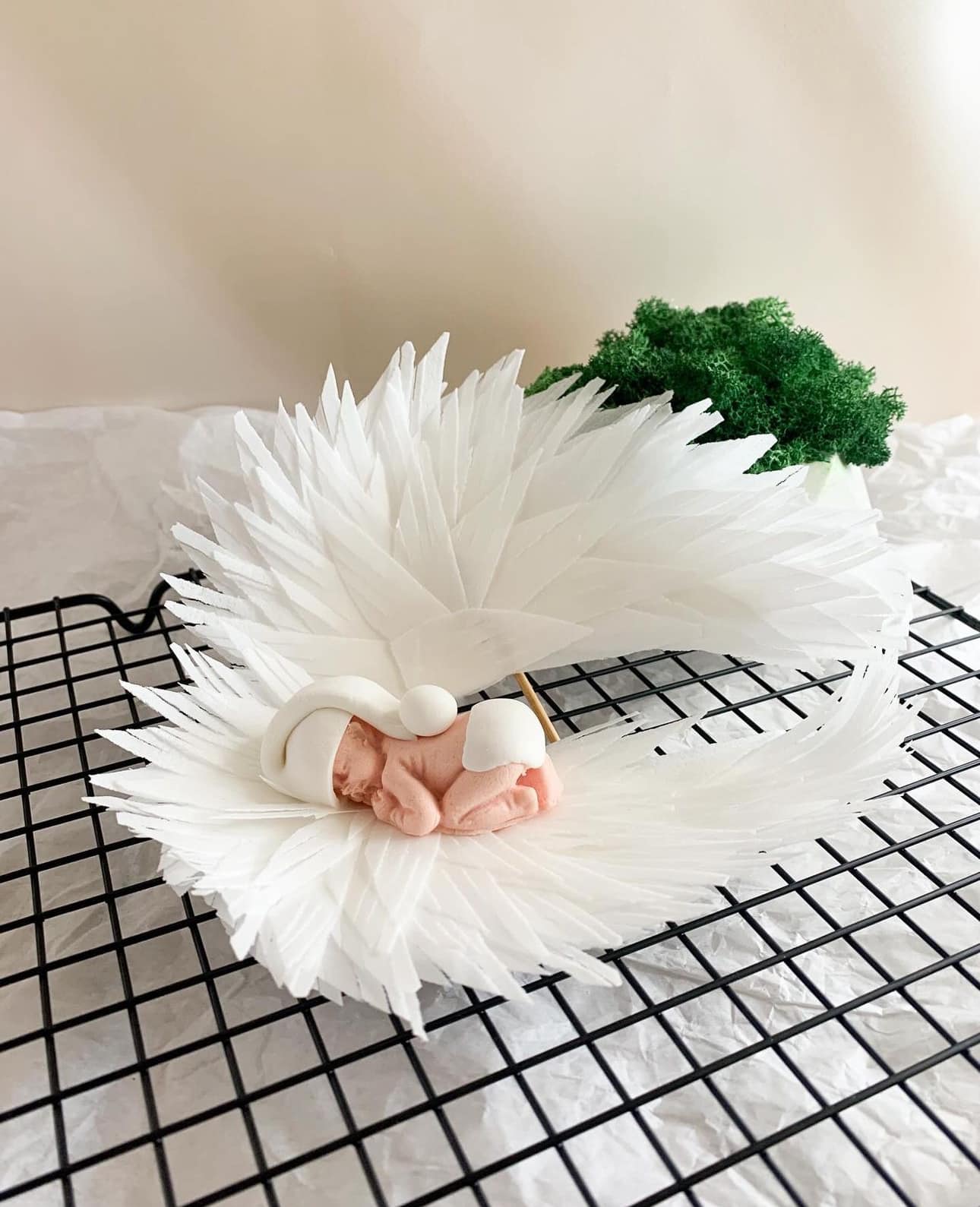 Adornos comestibles, Bautismo, Sombrero