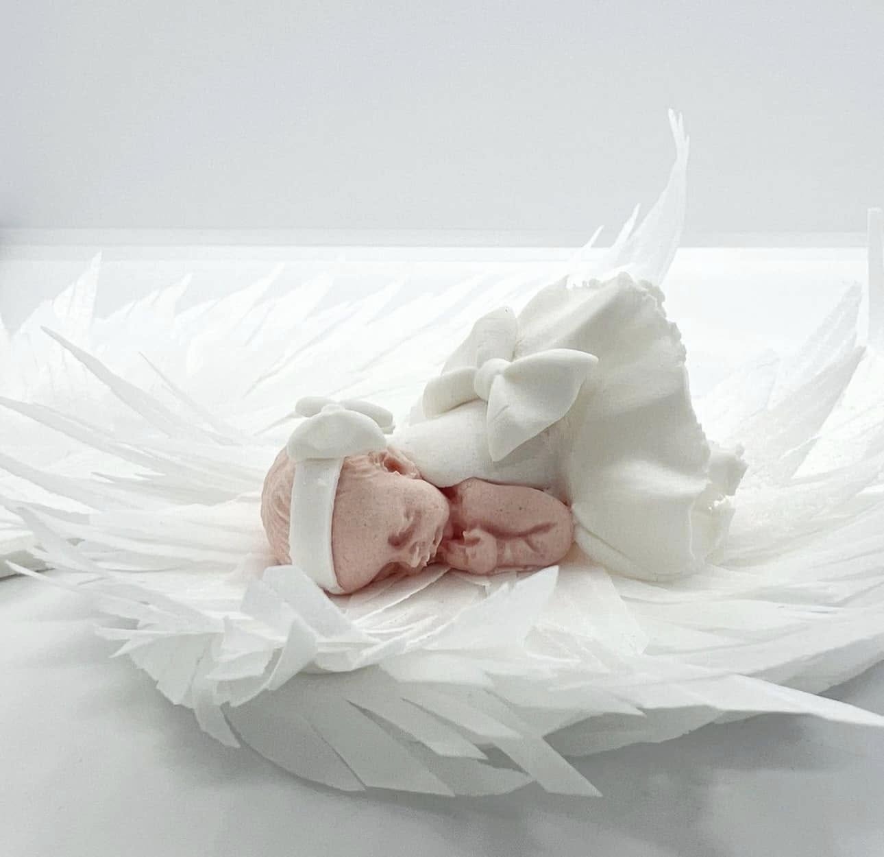 Adornos comestibles, Bautismo, Niña