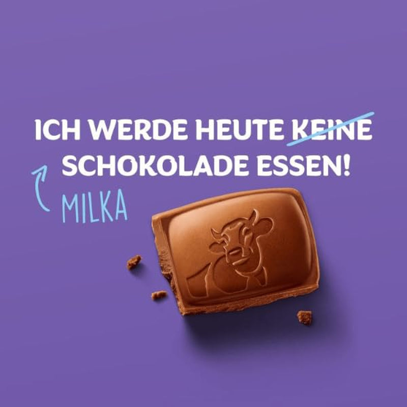 Milka MMMAX Noisette – Chocolate con leche alpino con un delicado y cremoso relleno de avellanas – 250g