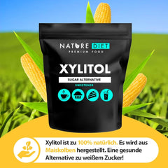 Nature Diet Xilitol, 1 Kg Edulcorantes Naty Shop