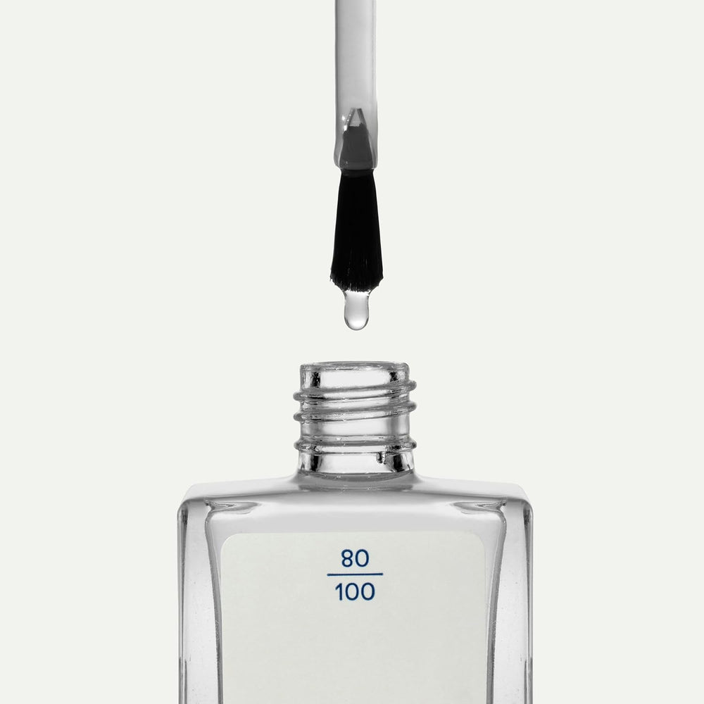 KORRES No No base de esmalte de uñas - base 10% vegana sin liberación, para un color duradero y resistente a las astillas, 11 ml - uñas cuidadas de forma natural, sin sustancias nocivas