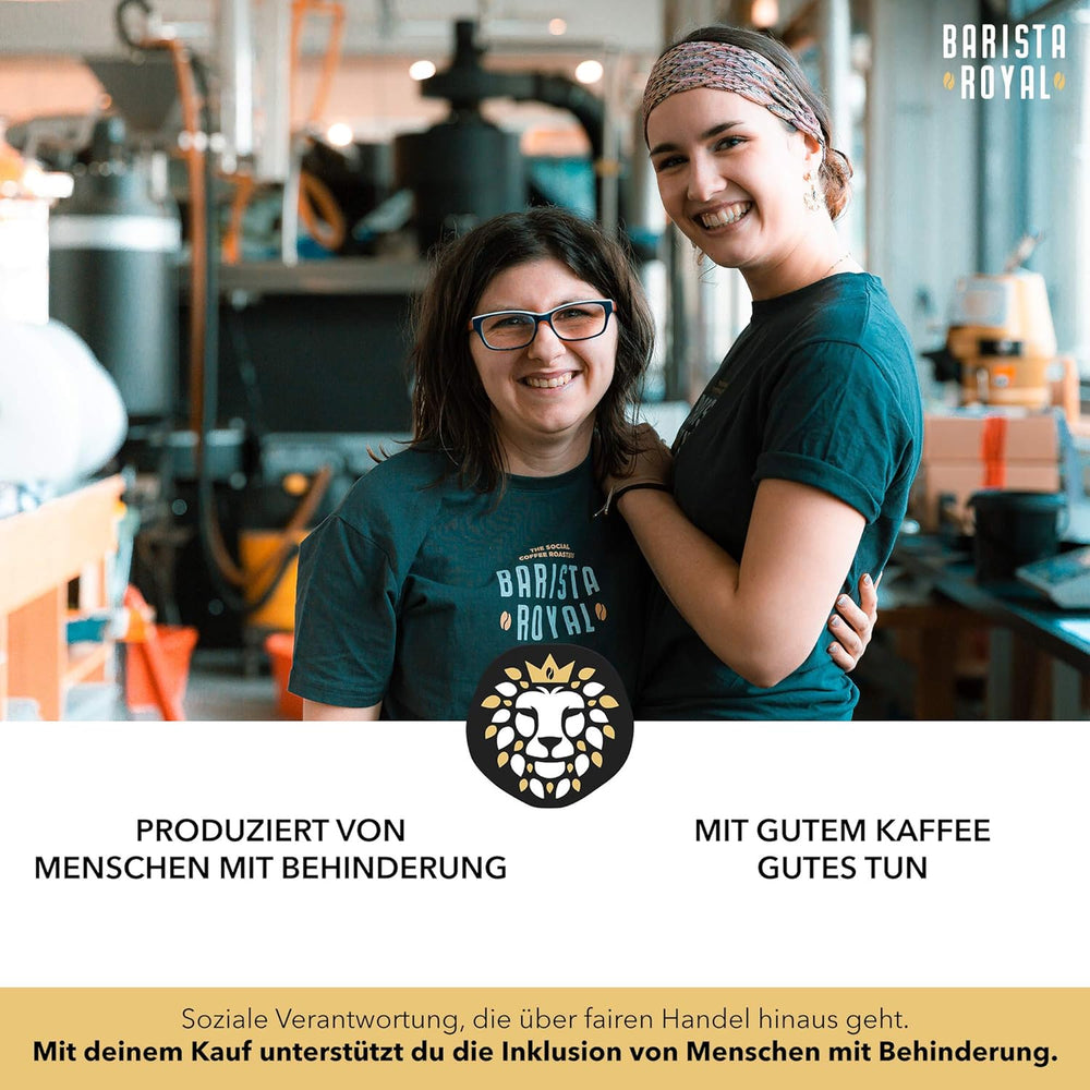 BARISTA ROYAL Bio Espressobohnen 1kg "Gran Señor" | Frische Kaffeebohnen direkt aus Honduras | 100% Arabica Espresso ganze Bohnen | Ideal für Vollautomat und Siebträger