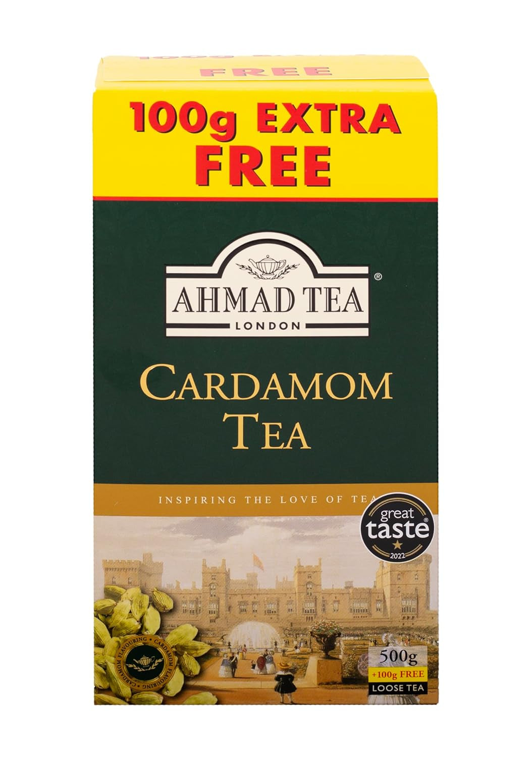 Ahmad Tea - Ceylon - Ceai negru din Sri Lanka, frunze de ceai mai mari, vrac - 500G