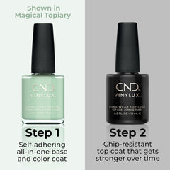 CND Vinylux - Esmalte de uñas de larga duración - Esmalte de uñas clásico - Salvia dorada #433 15 ml