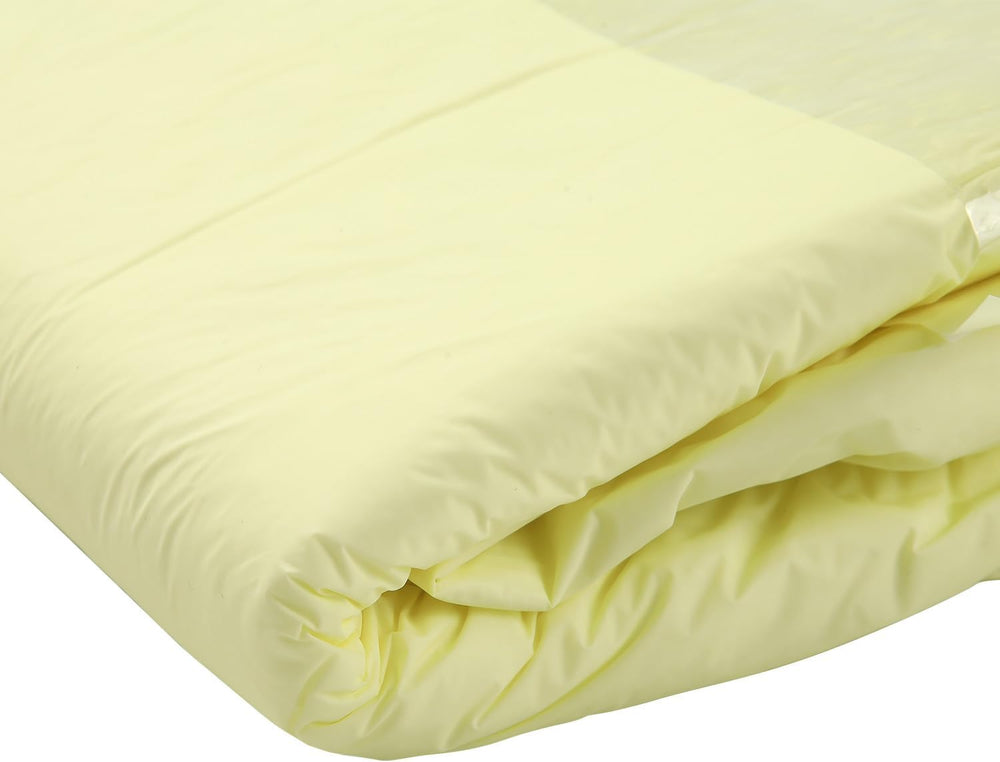 CutiePlusU Pañales para adultos, paquete de 10 bragas desechables para incontinencia con trabillas para mujeres y hombres, máxima absorbencia durante la noche - amarillo (tamaño mediano 71-96 cm)