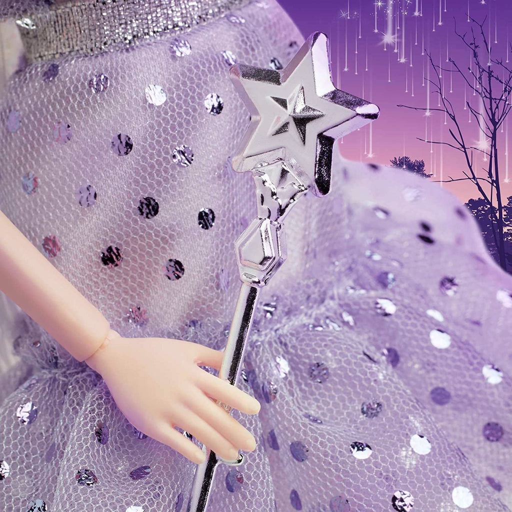 Barbie Signature Tooth Fairy Doll, păpușă de colecție cu aripi de zână, baghetă magică și pungă de monede, cadou pentru copii 6+, JCW43 Papusi Naty Shop