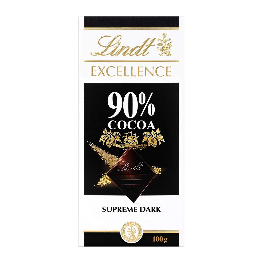 Chocolate Lindt | Barra EXCELENCIA 85% Cacao | 100g | Chocolate extra oscuro | Barra de chocolate vegana