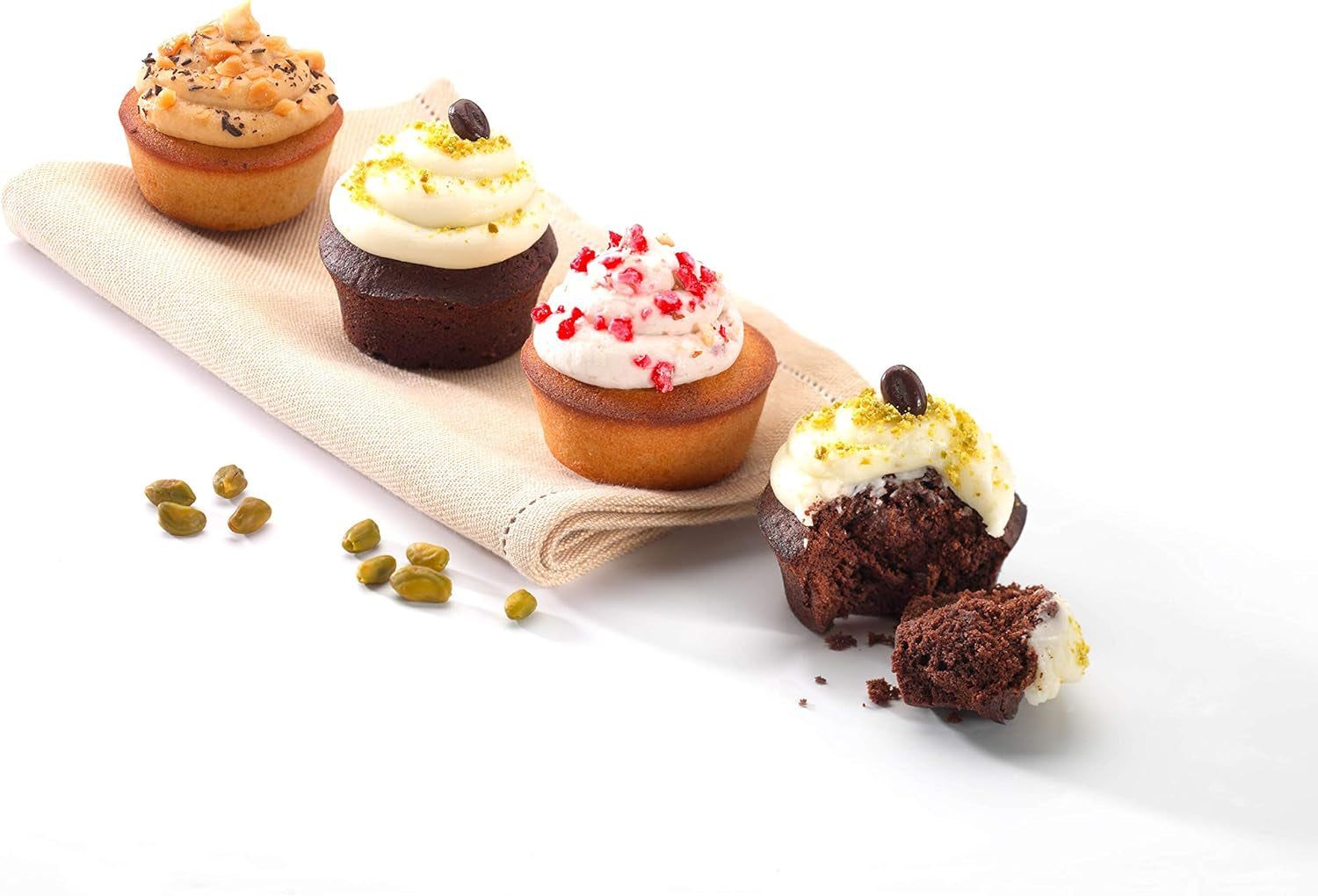 Pyrex BANDEJA 6 MAGDALENAS ASYMETRIA PX Muffinförmchen, Metall, Bunt, 6 Moldes y bandejas para magdalenas Naty Shop