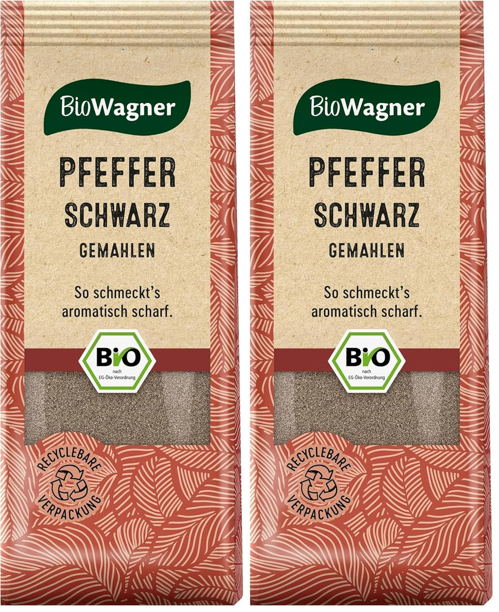 BioWagner - Bio Wachholderbeeren | ideal para salvaje, chucrut o chucrut | naturbelassene Bio-Zutaten | embalaje reciclable | 30 gramos