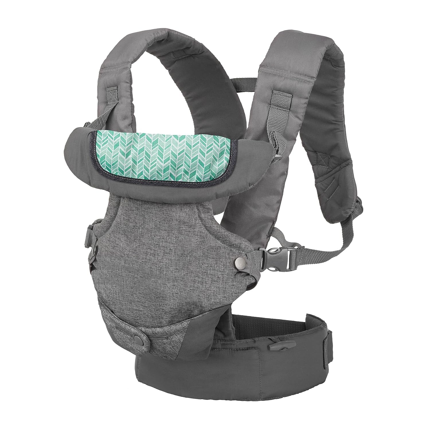 Pampers Sensitive Flip Advanced Mochila Porta Bebé 4 en 1 con Babero y Toallitas, 1200 Toallitas (15 x 80) para la Piel Sensible del Bebé, Dermatológicamente Probado, Essentials para Recién Nacidos