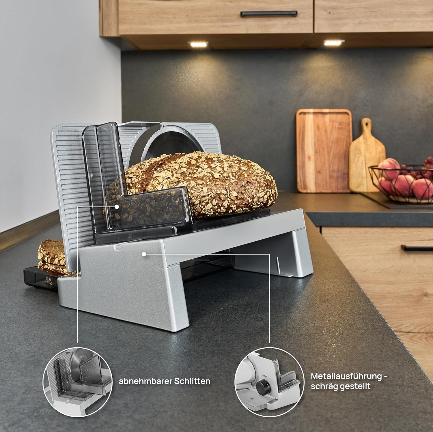 Ritter E 16 Cortadora eléctrica multifuncional Rasnites y Rebanadoras Naty Shop