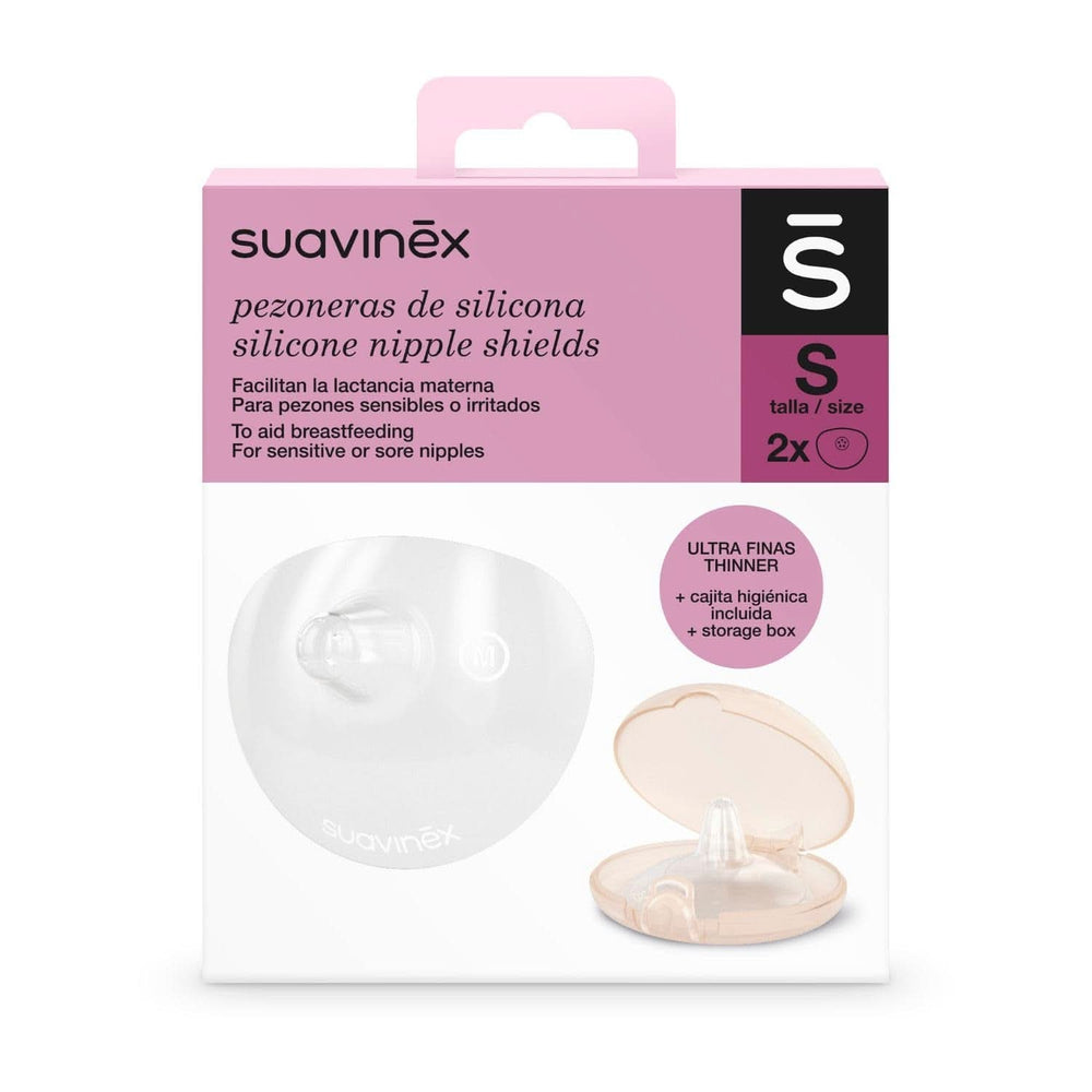 Suavinex Brustpolster Aus Silikon, Größe S, 2 Stück Accesorios Alimentación y Lactancia Bebe Naty Shop