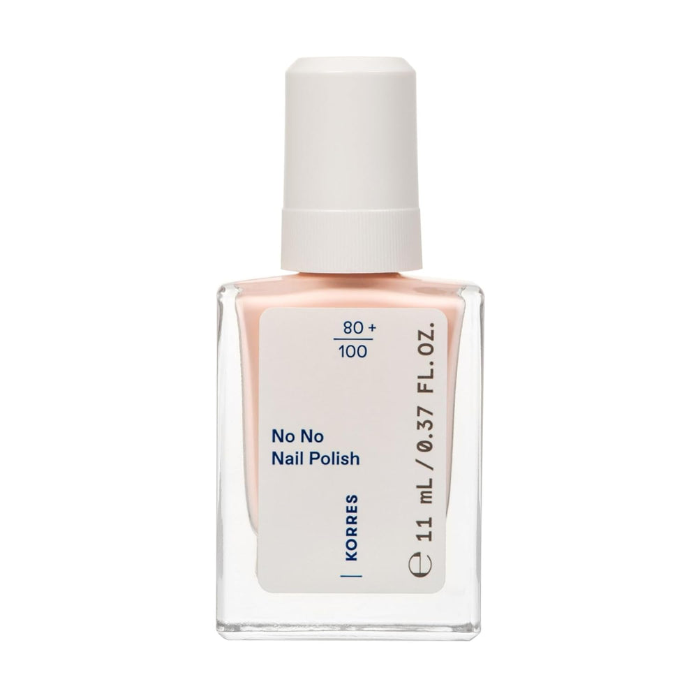 KORRES No No base de esmalte de uñas - base 10% vegana sin liberación, para un color duradero y resistente a las astillas, 11 ml - uñas cuidadas de forma natural, sin sustancias nocivas