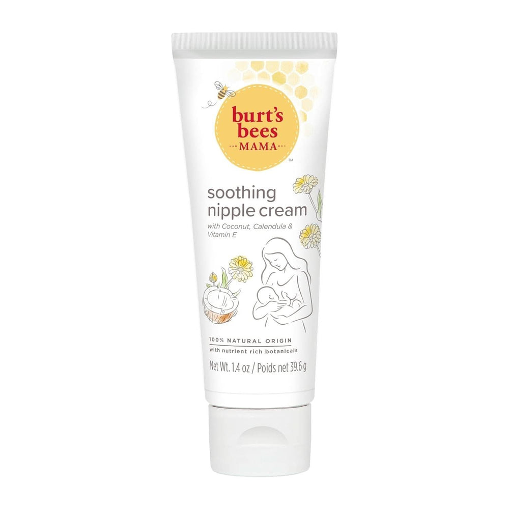 Burt'S Bees® Mama Crema calmante para pezones con coco, caléndula y vitamina E, 100% natural, 1,4 onzas Accesorios Alimentación y lactancia Baby Naty Shop