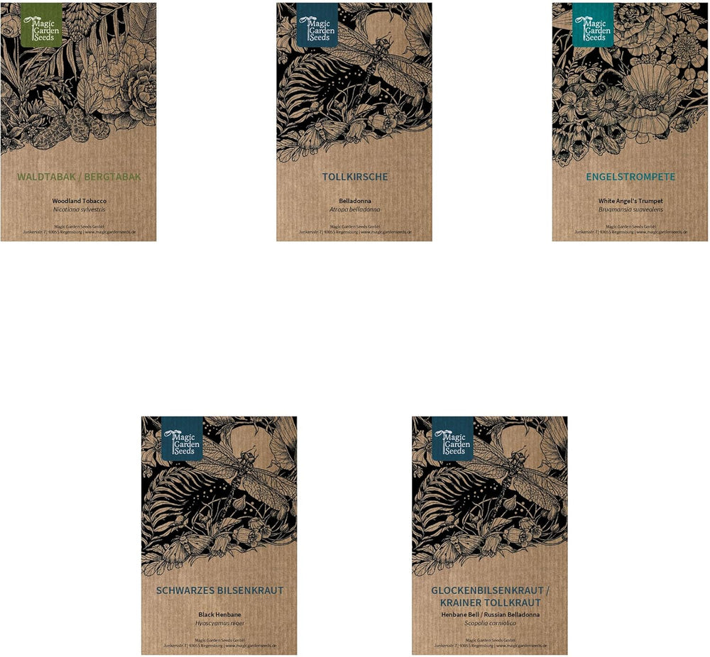 Plantas legendarias de cola de caballo - Set de semillas con 5 plantas mágicas