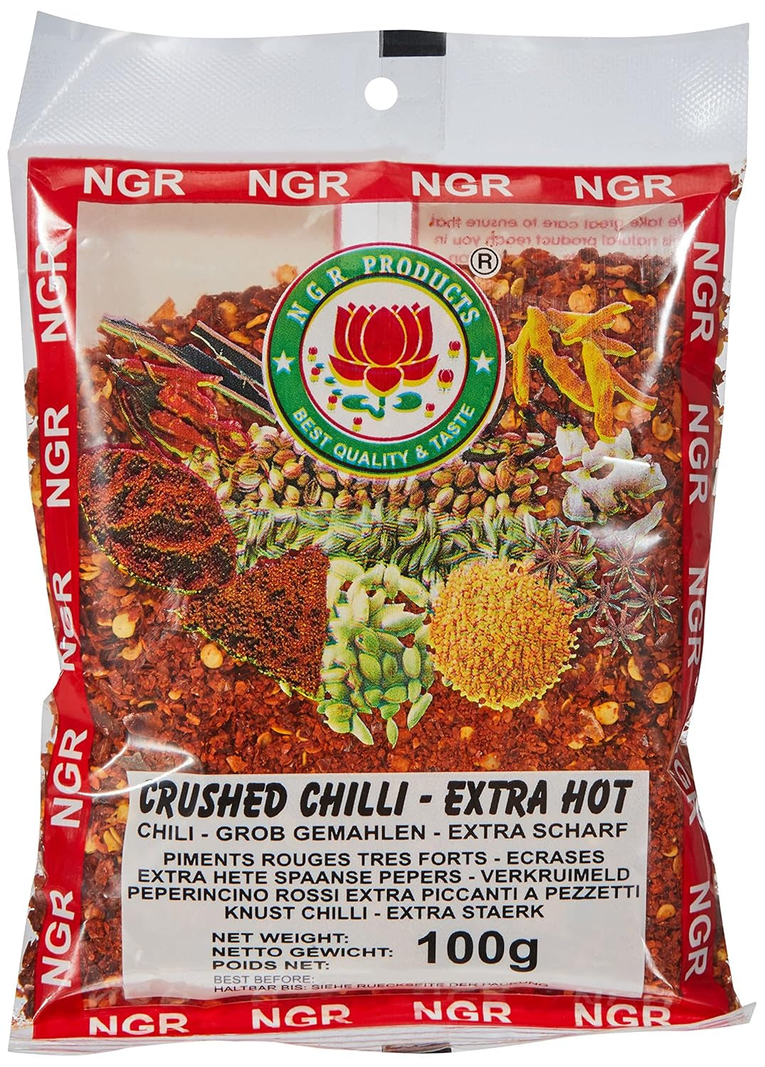 Chili grob gemahlen extra scharf (1 x 100 g)
