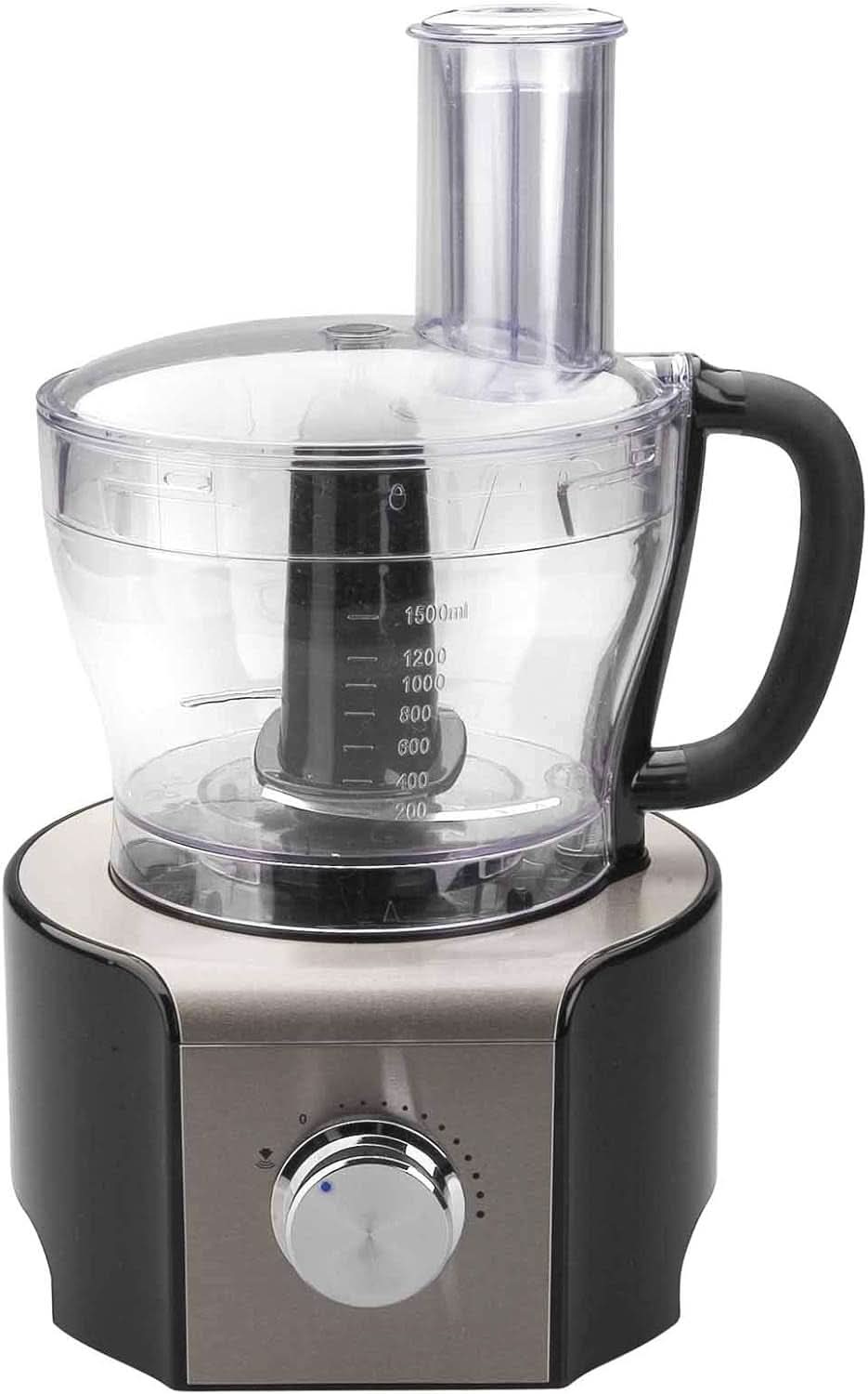 69079 -69079 robot-multifunción 800 w-negro, acero inoxidable, cristal y plástico, multicolor Madre e Hijo Naty Shop