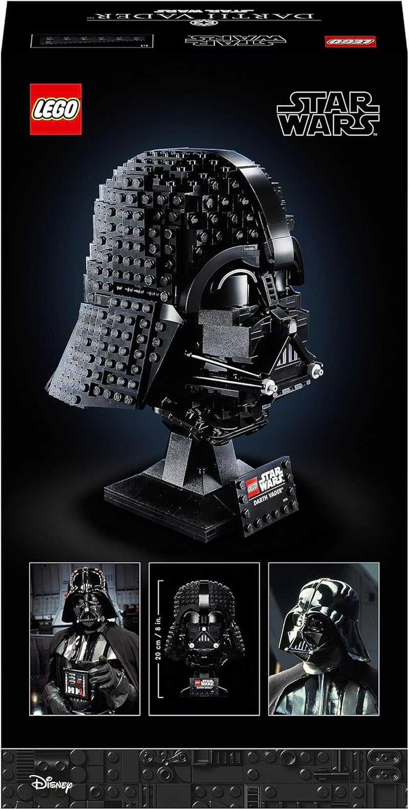 LEGO Star Wars Juego de construcción de casco de Darth Vader para adultos, idea de regalo para hombres, mujeres, él o ella, modelo de colección para construir y exhibir 75304 Juegos de construcción Besuche den LEGO-Store