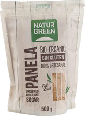 - Panel Cristalizado Orgánico, Azúcar Puro, Edulcorante Ecológico, Jugo de Caña Natural - 500G, Paquete de 12 Edulcorantes Naty Shop Default Title
