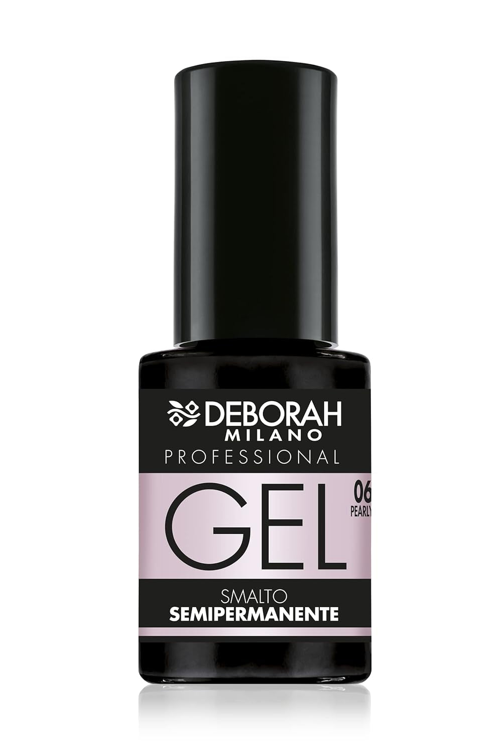 Esmalte de uñas semipermanente Milano Professional, núm. 21 Borgoña, efecto voluminizador, duradero, para uñas intensas y brillantes, 4,5 ml