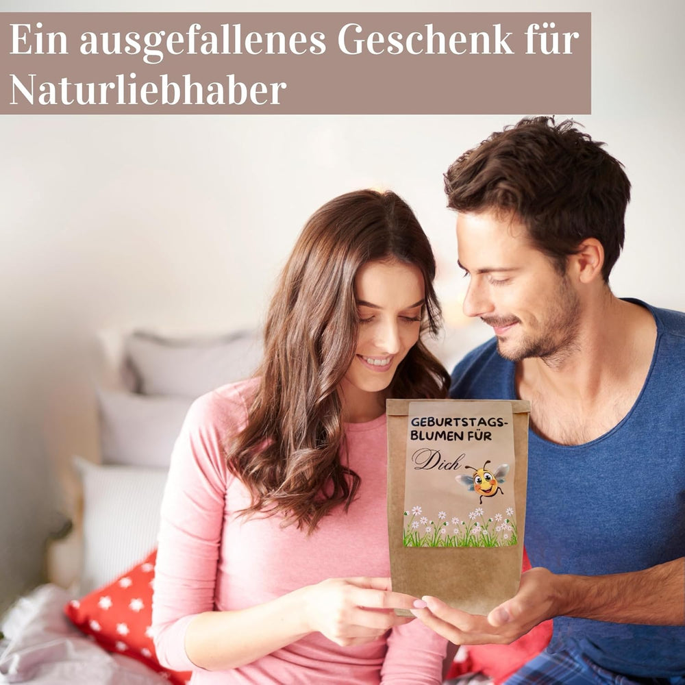 Regalo de cumpleaños, Kit de plantación de flores de cumpleaños, Bolsa de regalo sorpresa, Regalo de cumpleaños para mujeres, Semillas de flores para plantación individual