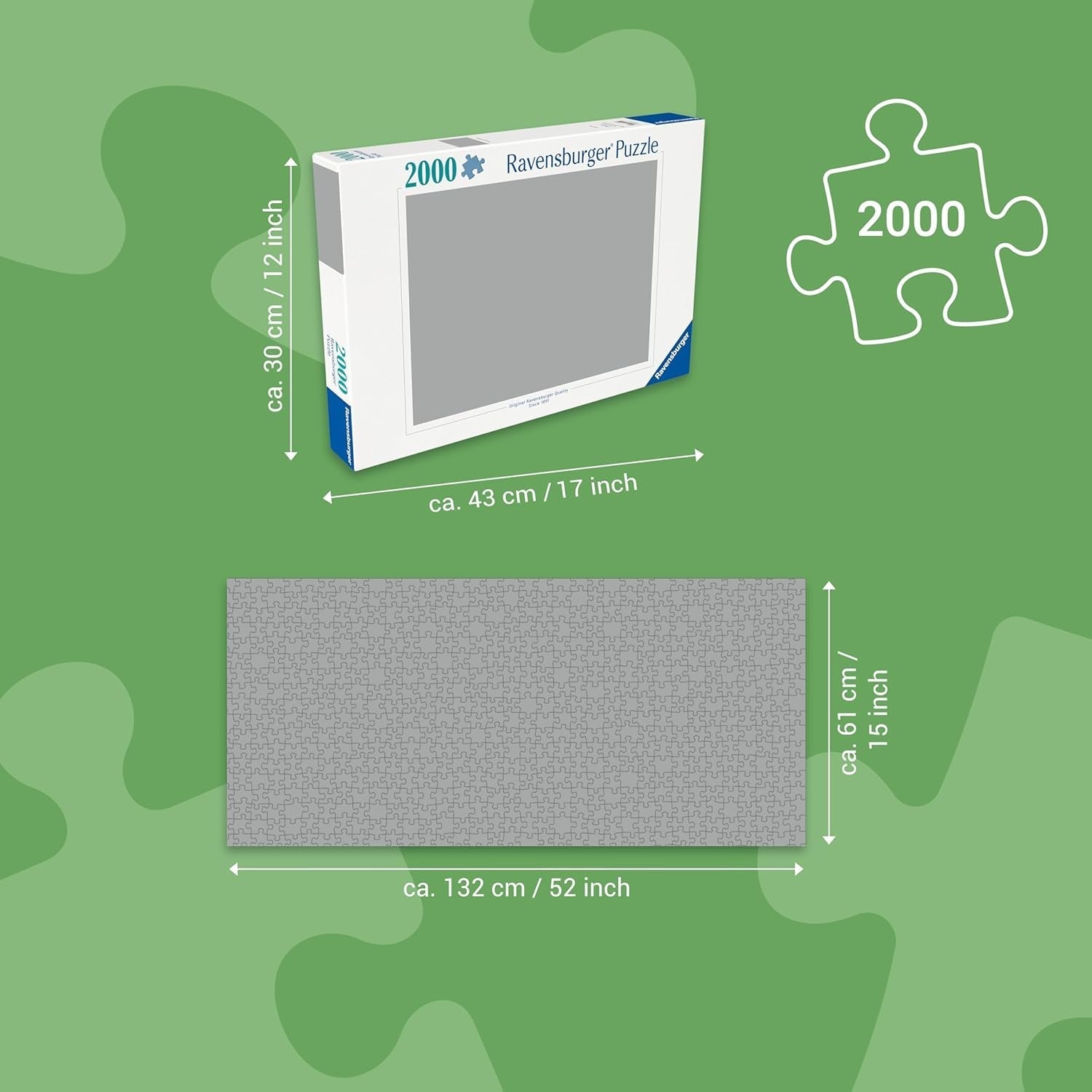 Ravensburger Puzzle 17299 - Árbol genealógico - Puzzle panorámico de Harry Potter de 2000 piezas para adultos y niños a partir de 14 años Puzzle Naty Shop