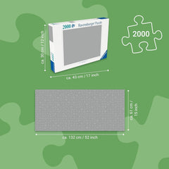 Ravensburger Puzzle 12000805 - Londra colorată - puzzle jigsaw de 2000 de piese pentru adulți cu vârsta de peste 14 ani Puzzle Naty Shop