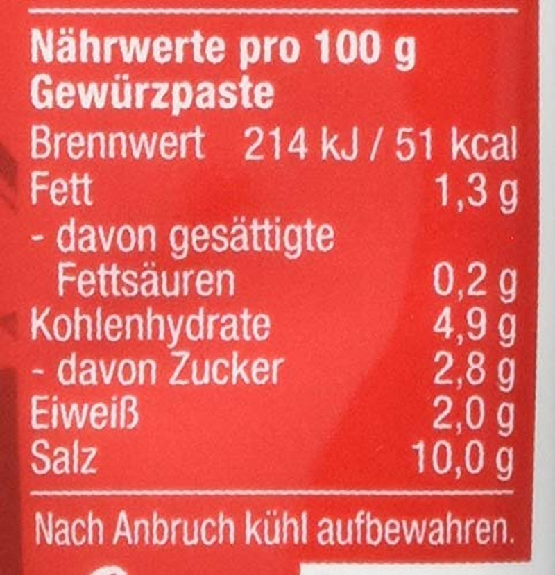 Fuchs Gewürze – Paprika Gewürzpaste, vollmundig piquantes Aroma, Paste zum Würzen von Soßen, Fleisch-Gerichten oder Suppen jeglicher Länder-Küchen, 60 g