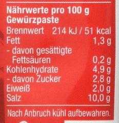 Fuchs Gewürze – Paprika Gewürzpaste, vollmundig piquantes Aroma, Paste zum Würzen von Soßen, Fleisch-Gerichten oder Suppen jeglicher Länder-Küchen, 60 g