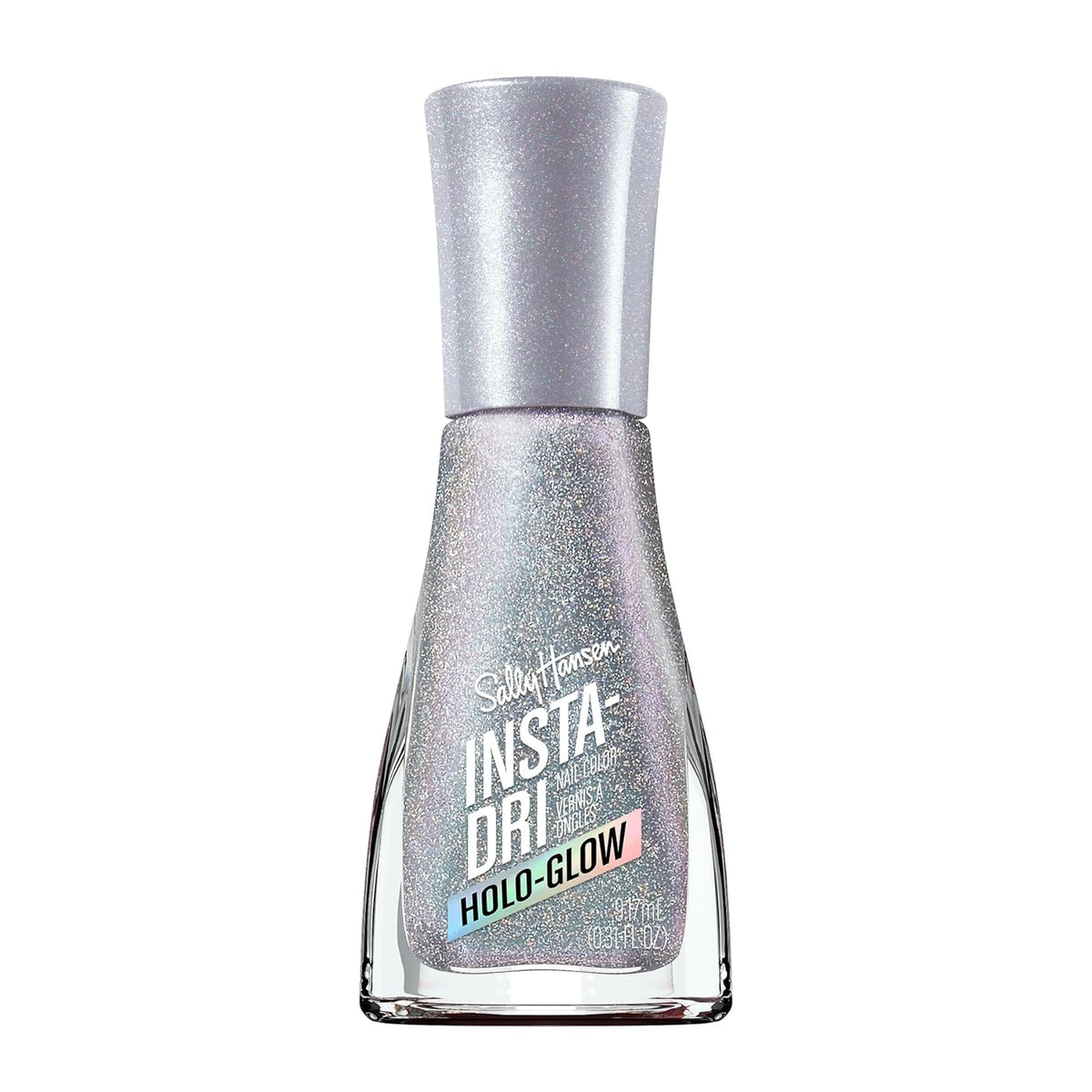 Insta-Dri Holo-Glow, esmalte de uñas eufórico, fácil de usar, duradero, hermosos colores, fácil de aplicar en las uñas, sin astillas, 19 ml