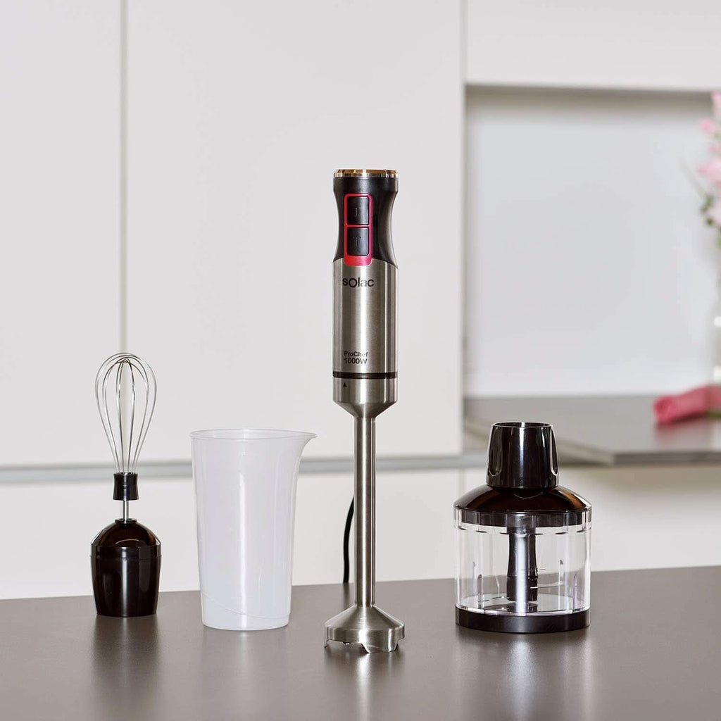 Pro Chef 1000 Stabmixer, W, Edelstahl Bucatarie Naty Shop