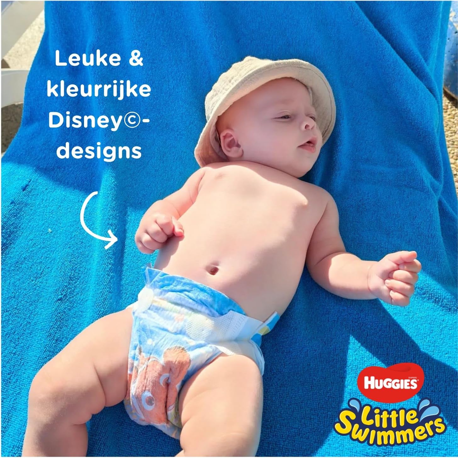 Pañales desechables para nadar Huggies Little Swimmers, talla 2-3 - 36 bragas en total