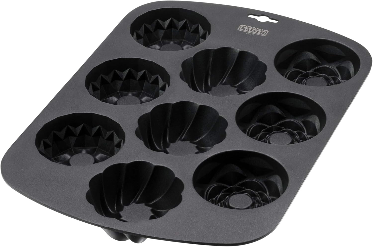 Molde para 9 muffins Gugelhupf Original Kaiser Inspiration, 38 X 27 cm, revestimiento antiadherente Naty Shop