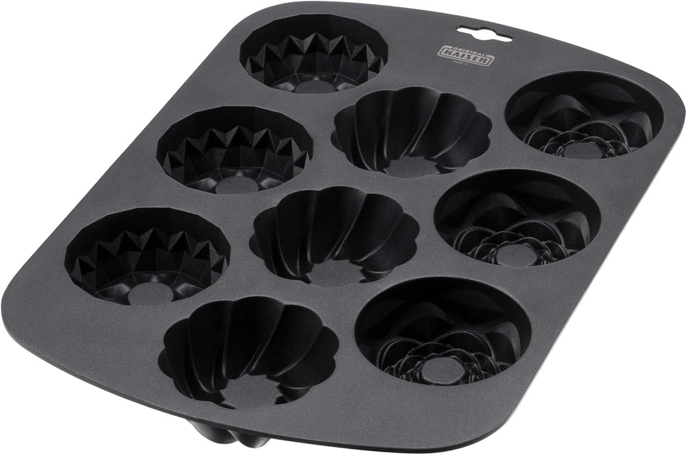 Molde para 9 muffins Gugelhupf Original Kaiser Inspiration, 38 X 27 cm, revestimiento antiadherente Naty Shop