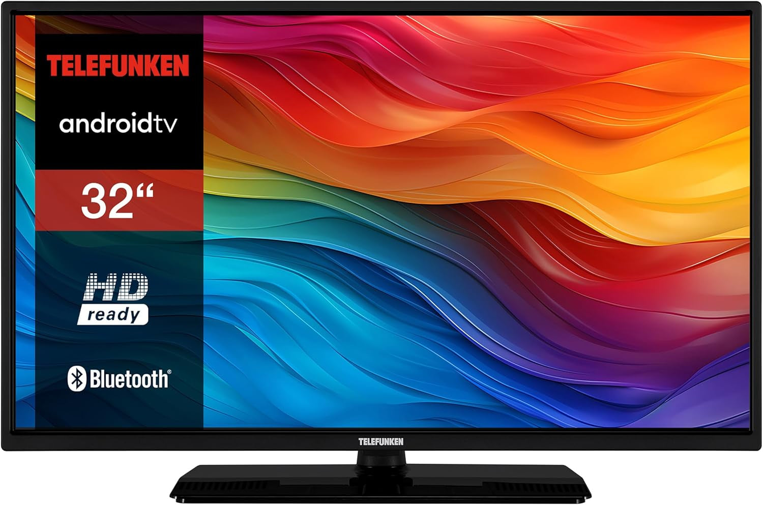 TELEFUNKEN XU50AN754M Televizor de 50 de inci/Smart TV cu Android (4K Ultra HD, HDR Dolby Vision, triplu tuner, Bluetooth, Dolby Atmos) [2023]