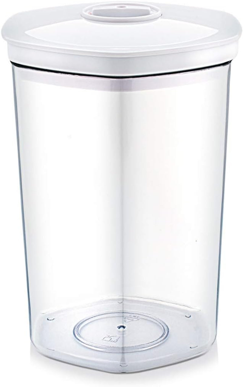 Caso VacuBoxx E-Set - 4 recipiente pătrate de vid extrem de stabile și set de recipiente de vid, recipiente rezistente la rupere și la spălarea vaselor, 3 recipiente de vid pentru alimente sensibile la presiune și lichide Cutii depozitare alimente Naty Shop