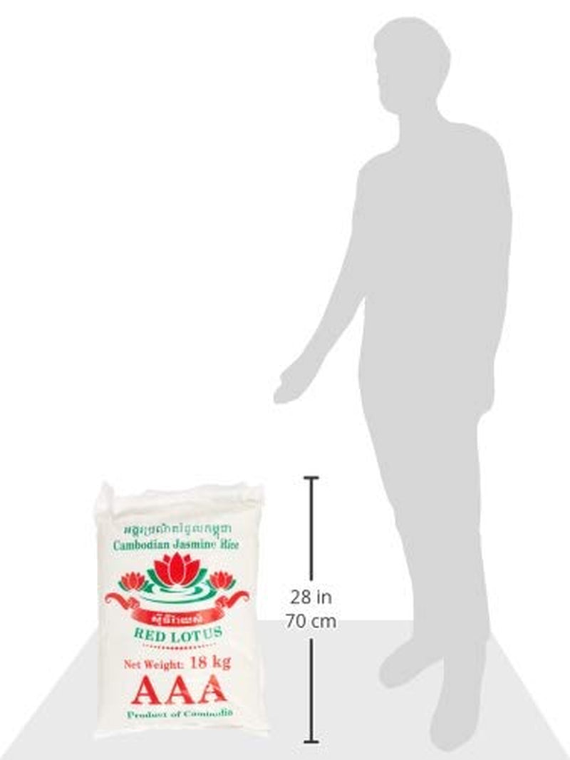 Arroz aromático/arroz jazmín, grano largo, calidad AAA, 1 paquete (1 x 18 kg)