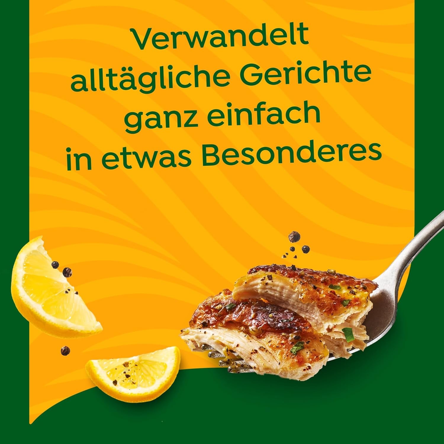 Knorr Schnell gewürzt Kochpaste Gebratenes Hühnchen, Zitrone & Pfeffer einfach & schnell für einen besonders intensivoven, geballten Gesmack 165 g