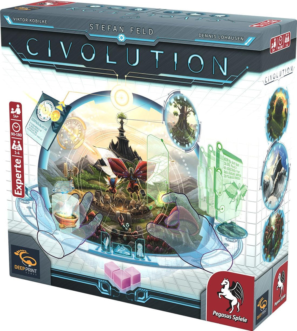 Pegasus Games 57822G Civolution (Juegos de impresión profunda), multicolor