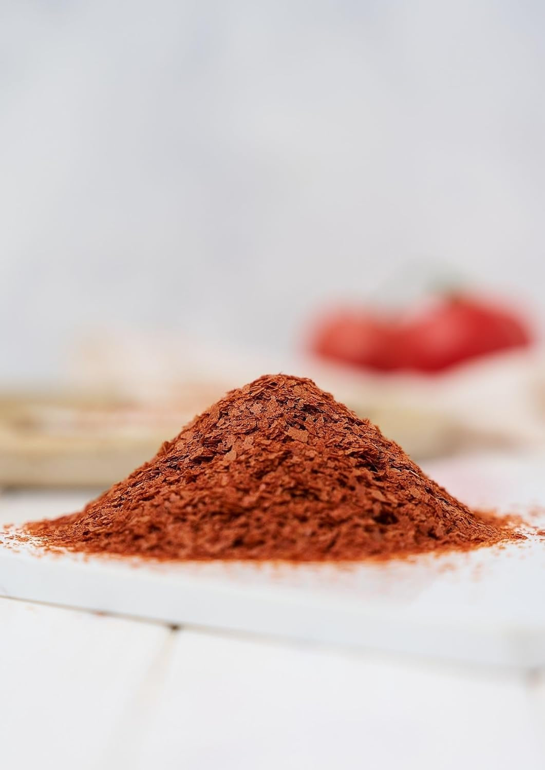 Fuchs Gewürze - Tomaten Flocken - Gewürz für Ofenfeta oder tomatigen Geschmack in Saucen - Ingredientes naturales - 40 g en wiederverwendbarer, recyclebarer Dosis