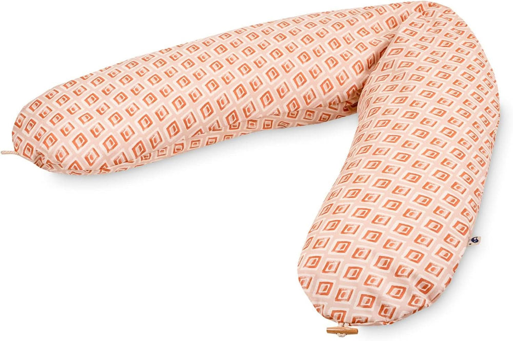 Julius Zöllner Cojín de lactancia ecológico 190 cm, relleno 42 litros Microperlas de Eps, fabricado en Alemania Accesorios Alimentación y Lactancia Baby Naty Shop Raute