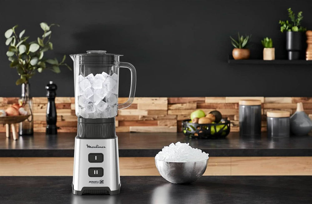 Batidora Pulseo LM17GD, 400 W, 4 Cuchillas, 700 Ml, Vaso Portátil 600 Ml Cocina Naty Shop