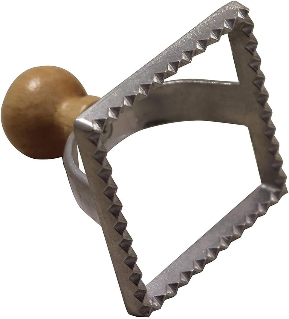 Fackelmann 40922 Formă pătrată pentru ravioli, 6,9 x 6,9 x 7,5 cm