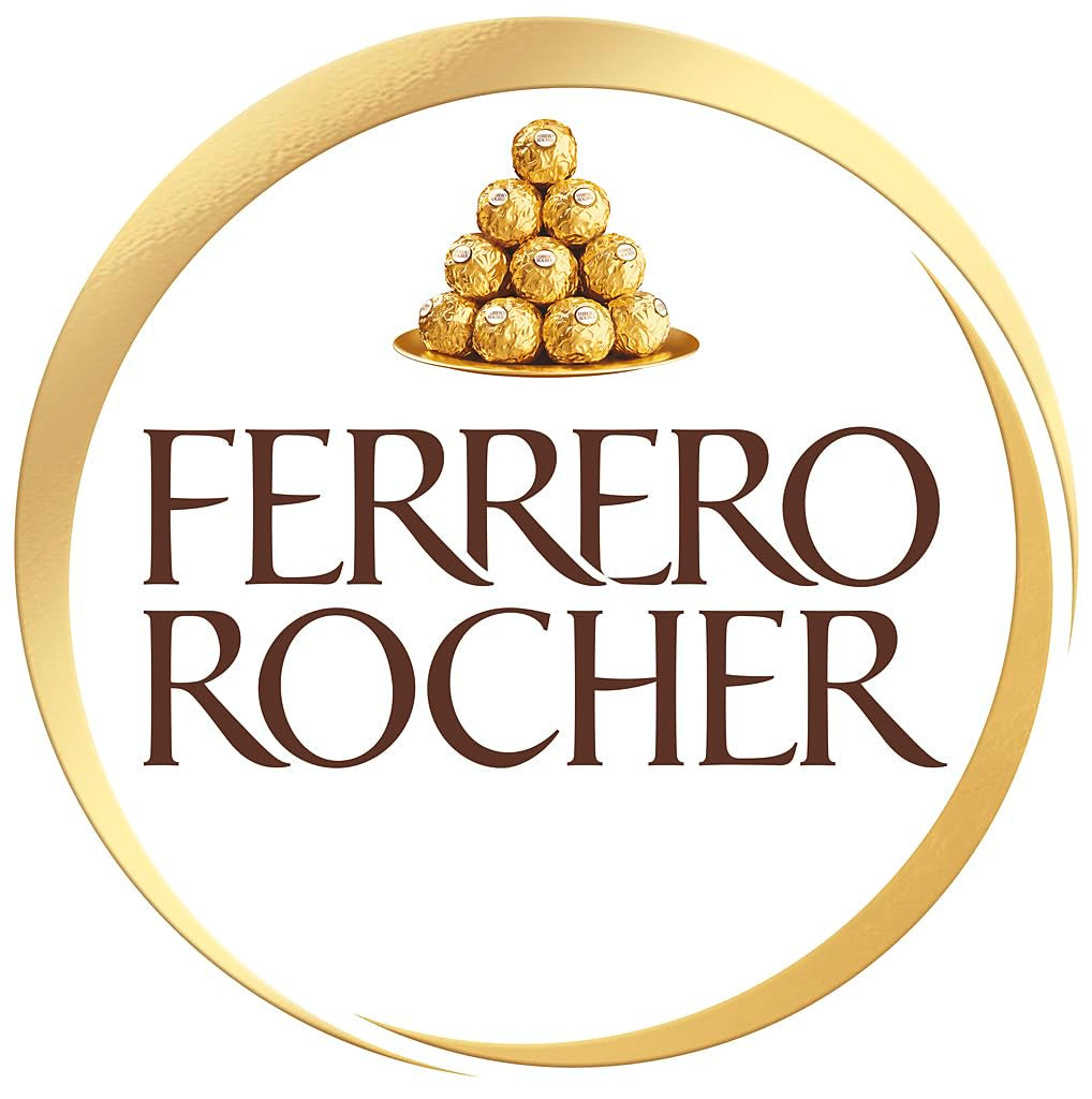 Barrita Ferrero Rocher - Chocolate Blanco con Avellanas - Regalo de San Valentín para Él y Ella - 1 Barra de Chocolate x 90g