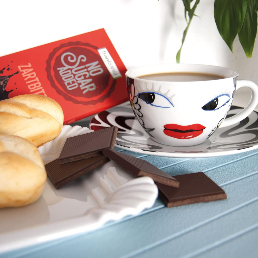 Chocolate negro Frankonia sin azúcar añadido, 80 g