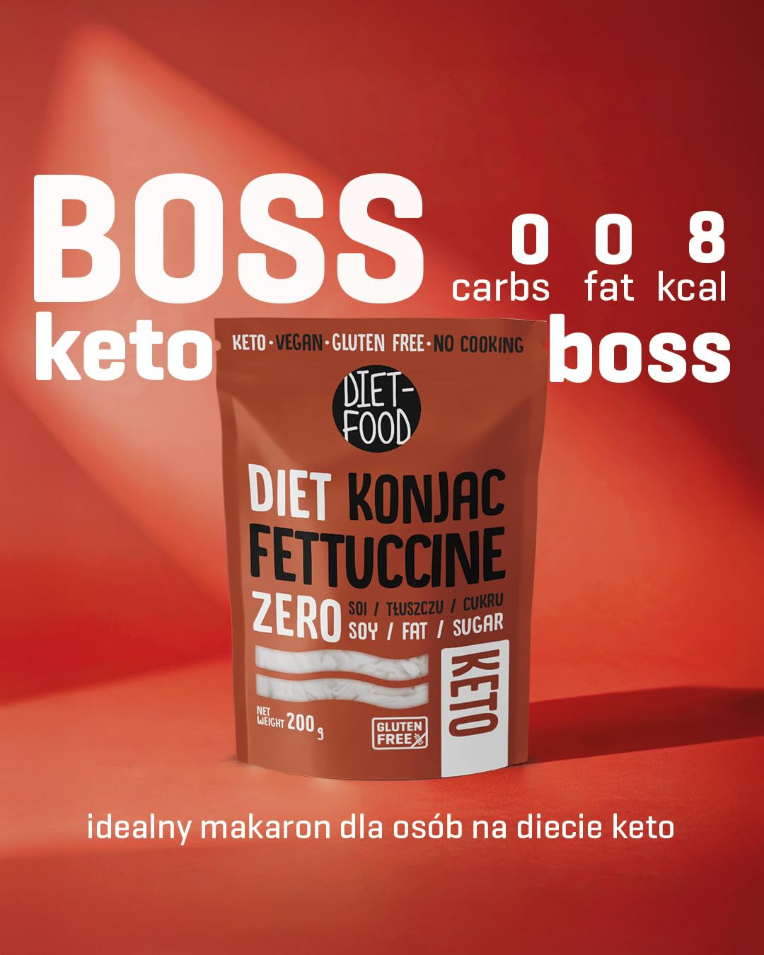 Fideos Shirataki COMIDA DIETÉTICA Fideos Konjac bajos en carbohidratos y bajos en calorías Comida vegana Sin grasa Sin soja Sin gluten Fideos dietéticos solubles en agua Bajos en calorías 200 Gramos