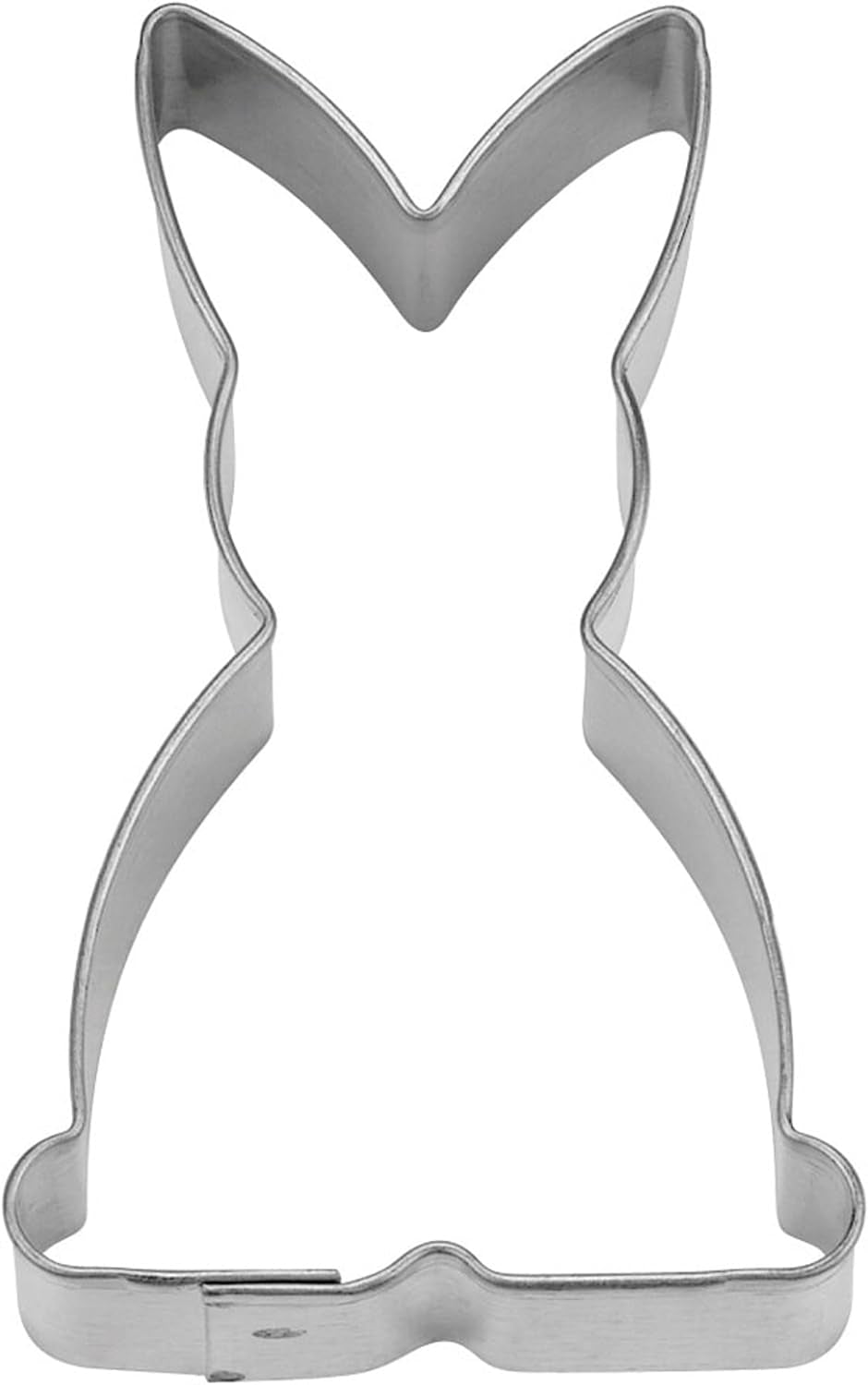 Formă de biscuiți Städter în formă de iepure, 8 cm, din oțel inoxidabil, lavabilă în mașina de spălat vase