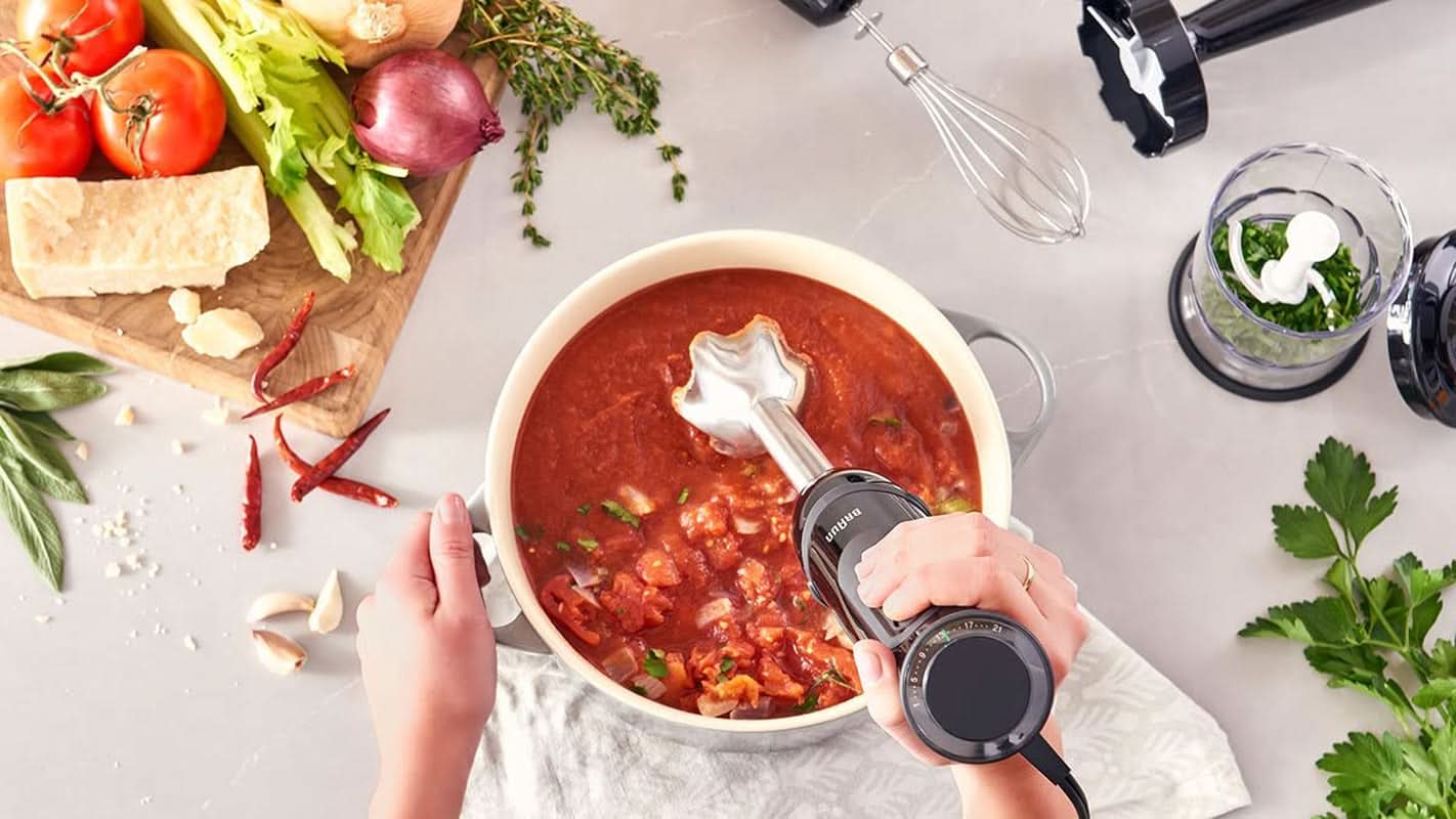 Braun Household Multiquick 5 MQ 5237 BK Batidora amasadora 0,5 L Batidora amasadora Schwarz 1000 W Cocina Naty Shop