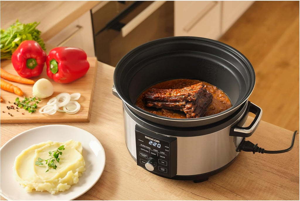 Slow Cooker SPR 5520SS SENCOR Slow Cooker Naty Shop