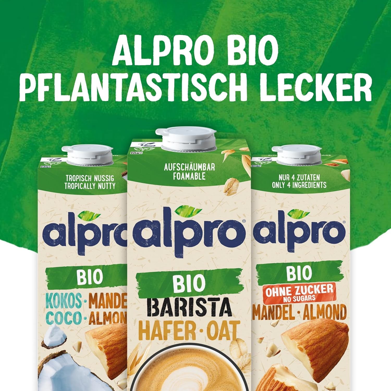 Alpro Bio Barista Haferdrink - 8 x 1 l